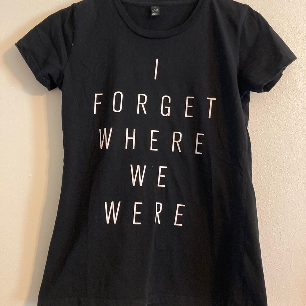 Ben Howard “I Forget Where We Were” Tour T-Shirt